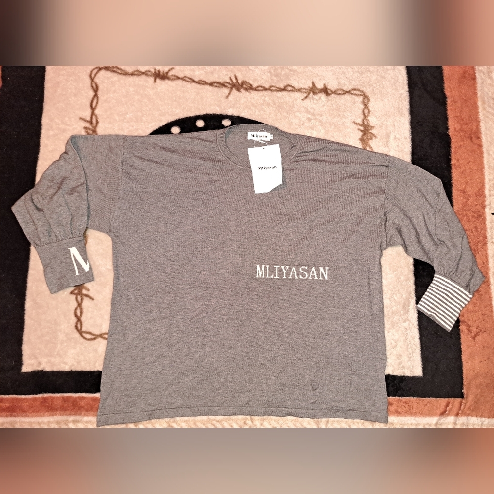 MLIYASAN Knitted Loose/Oversized Sweater.